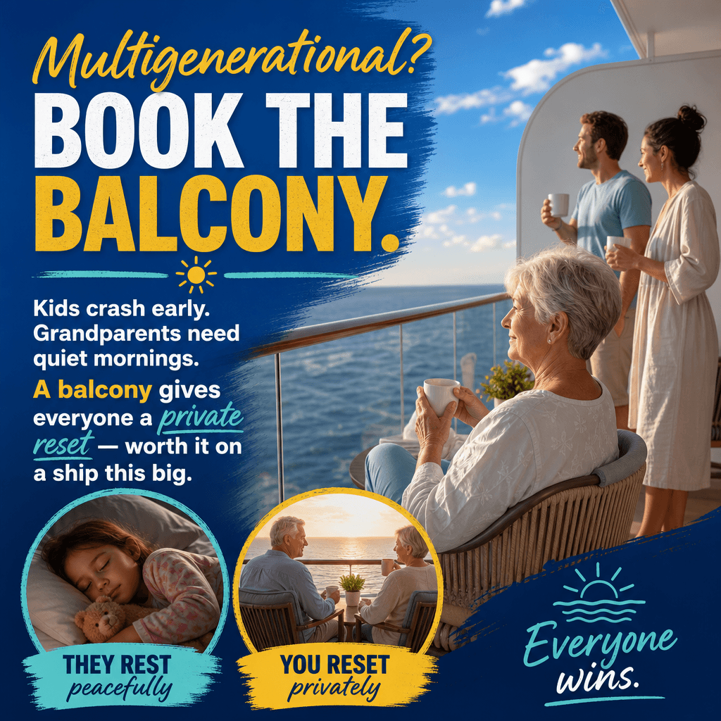 Multigenerational? Book the Balcony.