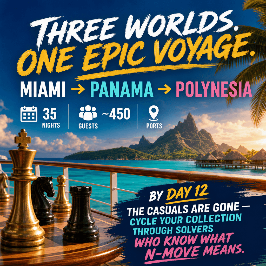 Miami → Panama → Polynesia
